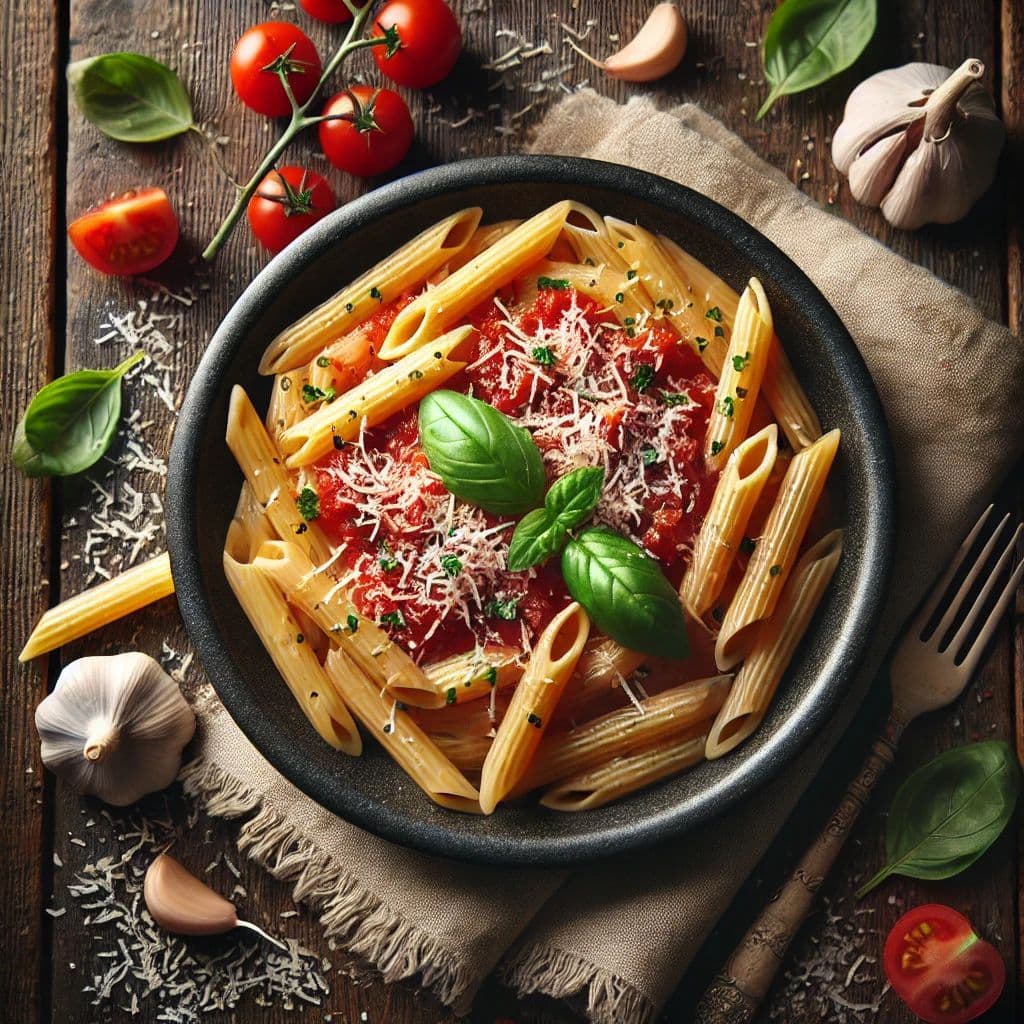 Plant-based Meatball Spaghetti