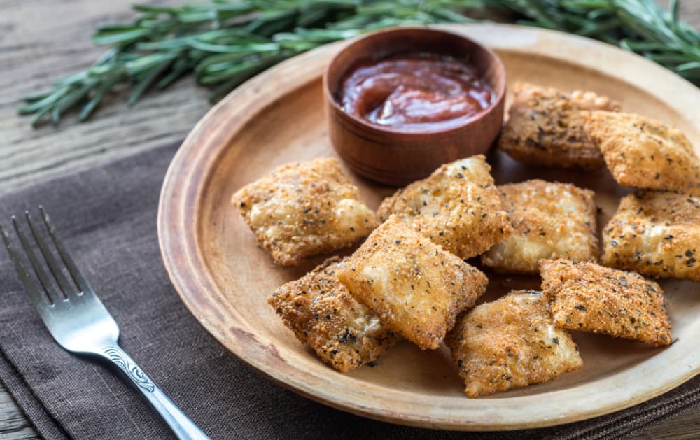 Crispy Ravioli Bites