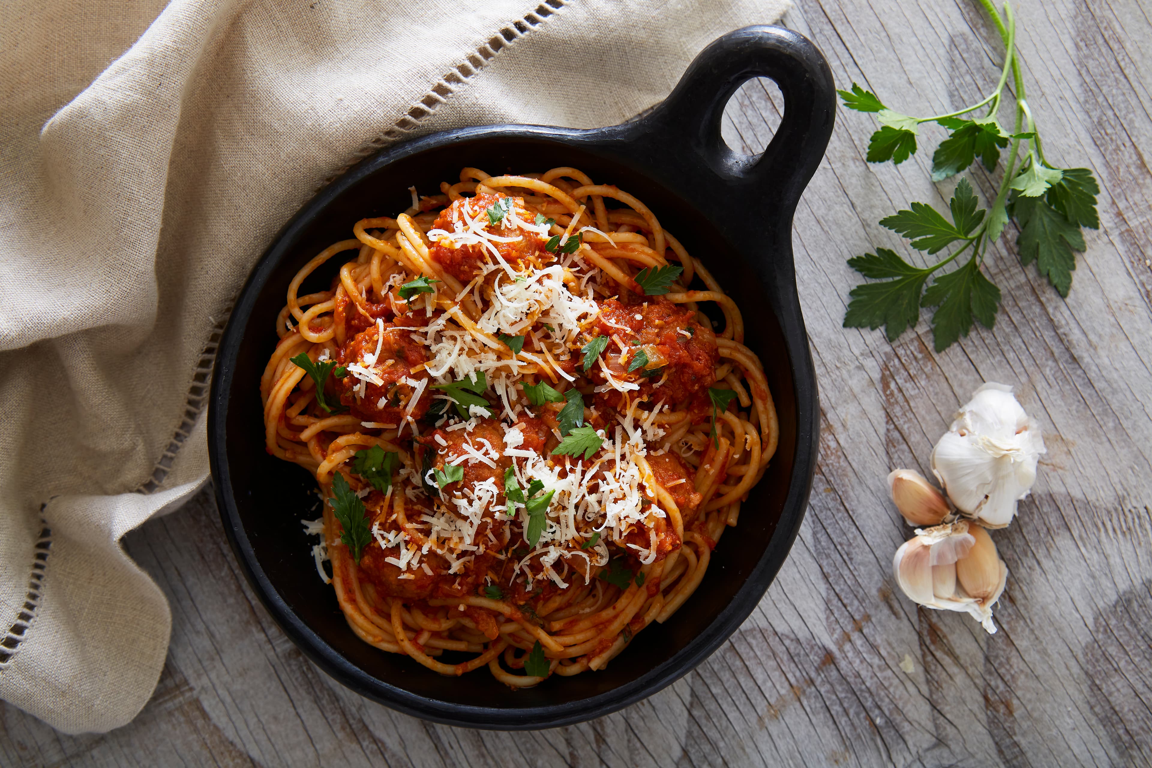 Hearty Spaghetti and Meatballs