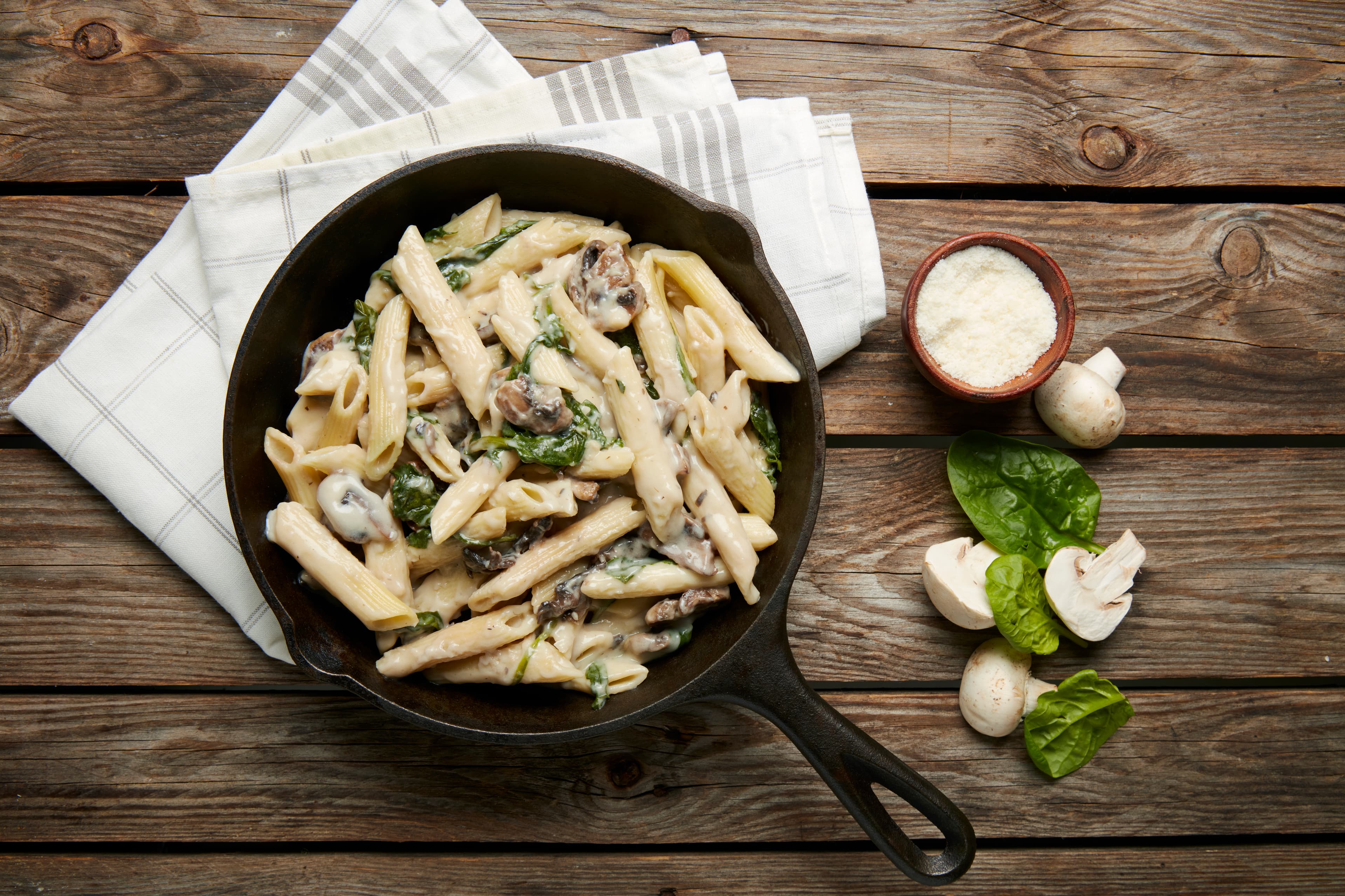 Veggie Alfredo Penne